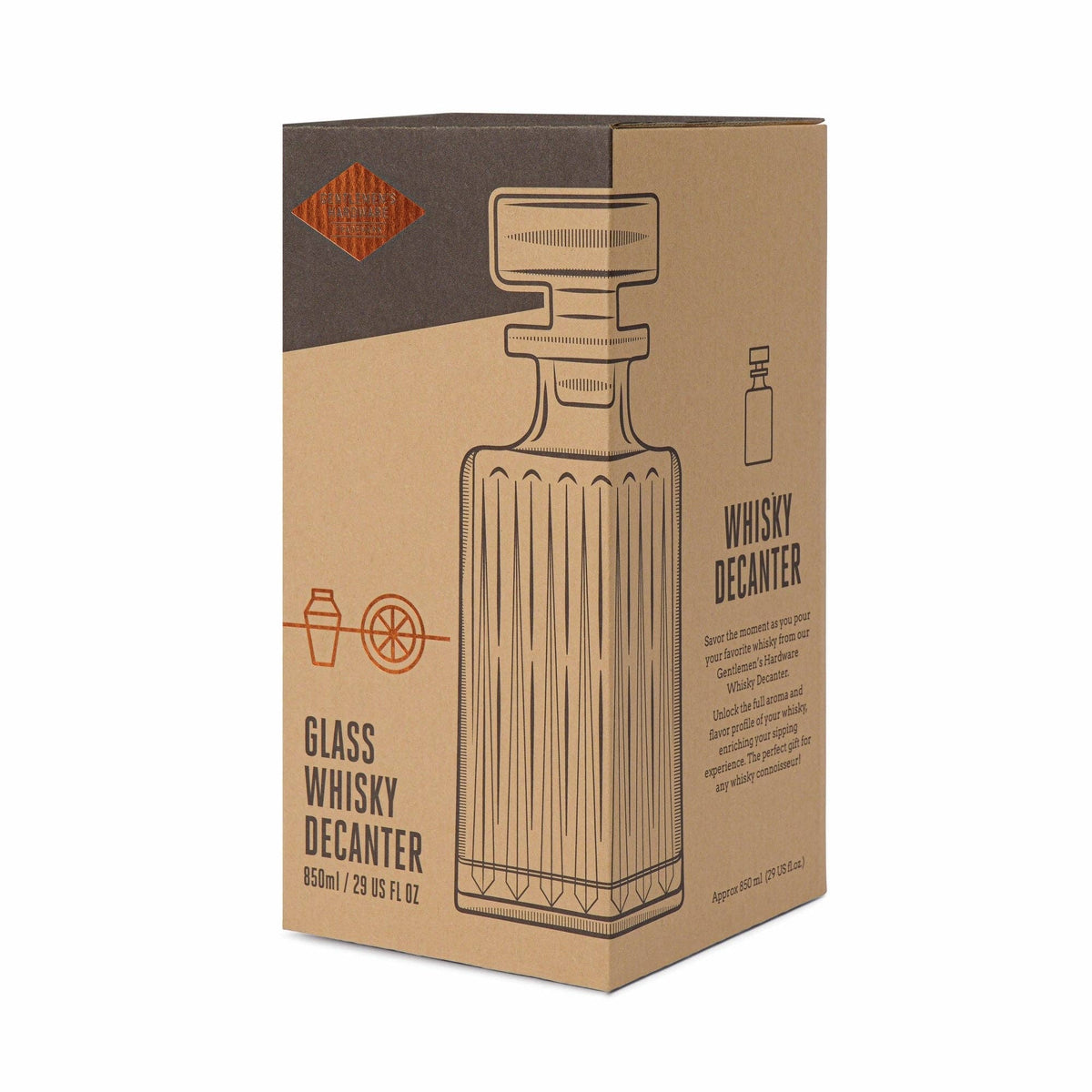 Gentlemen&#39;s Hardware Whisky Decanter