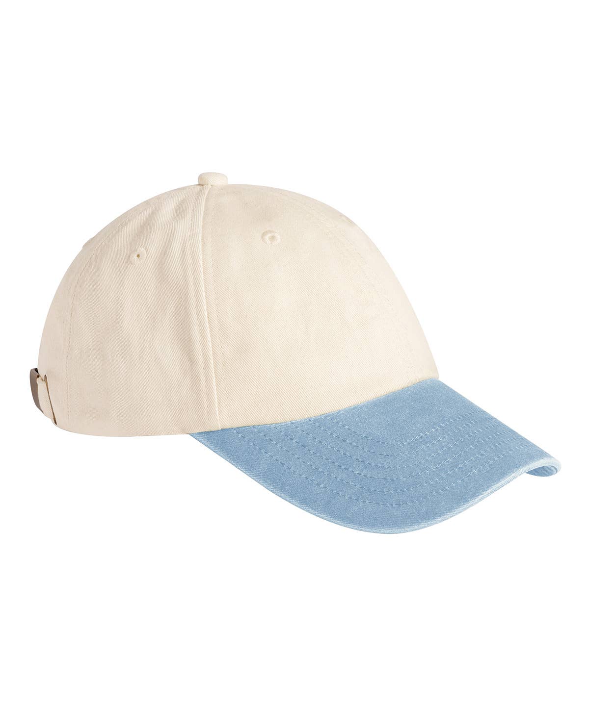 I could be meaner Embroidered Contrast Vintage Cap: Vintage brown