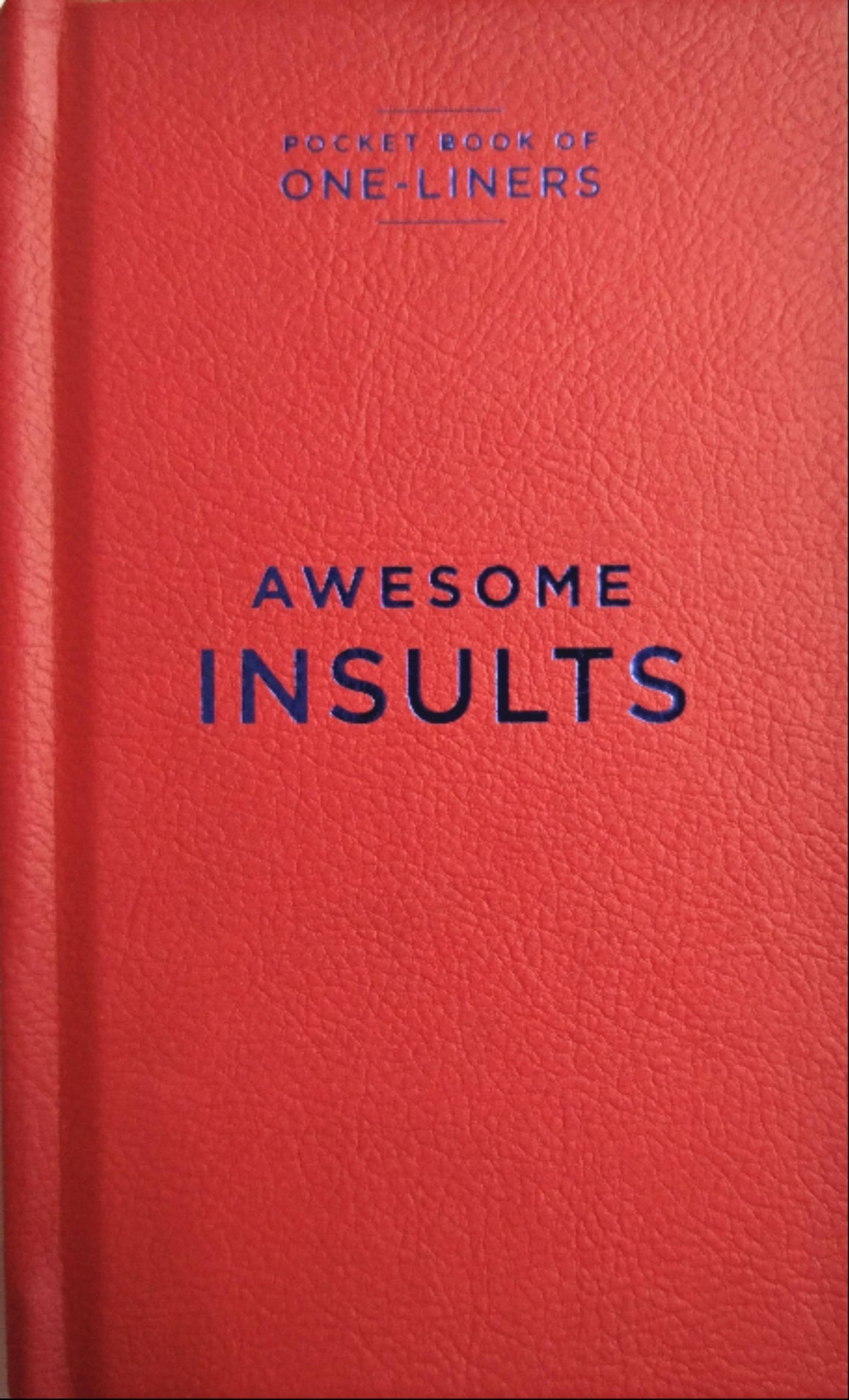 Pocket Book of One-Liners - Awesome Insults