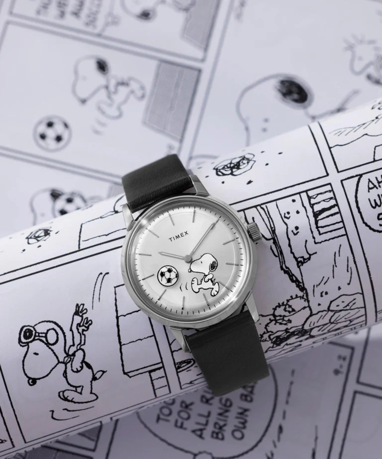 Peanuts® x Timex Marlin® 40mm Automatic Football Watch