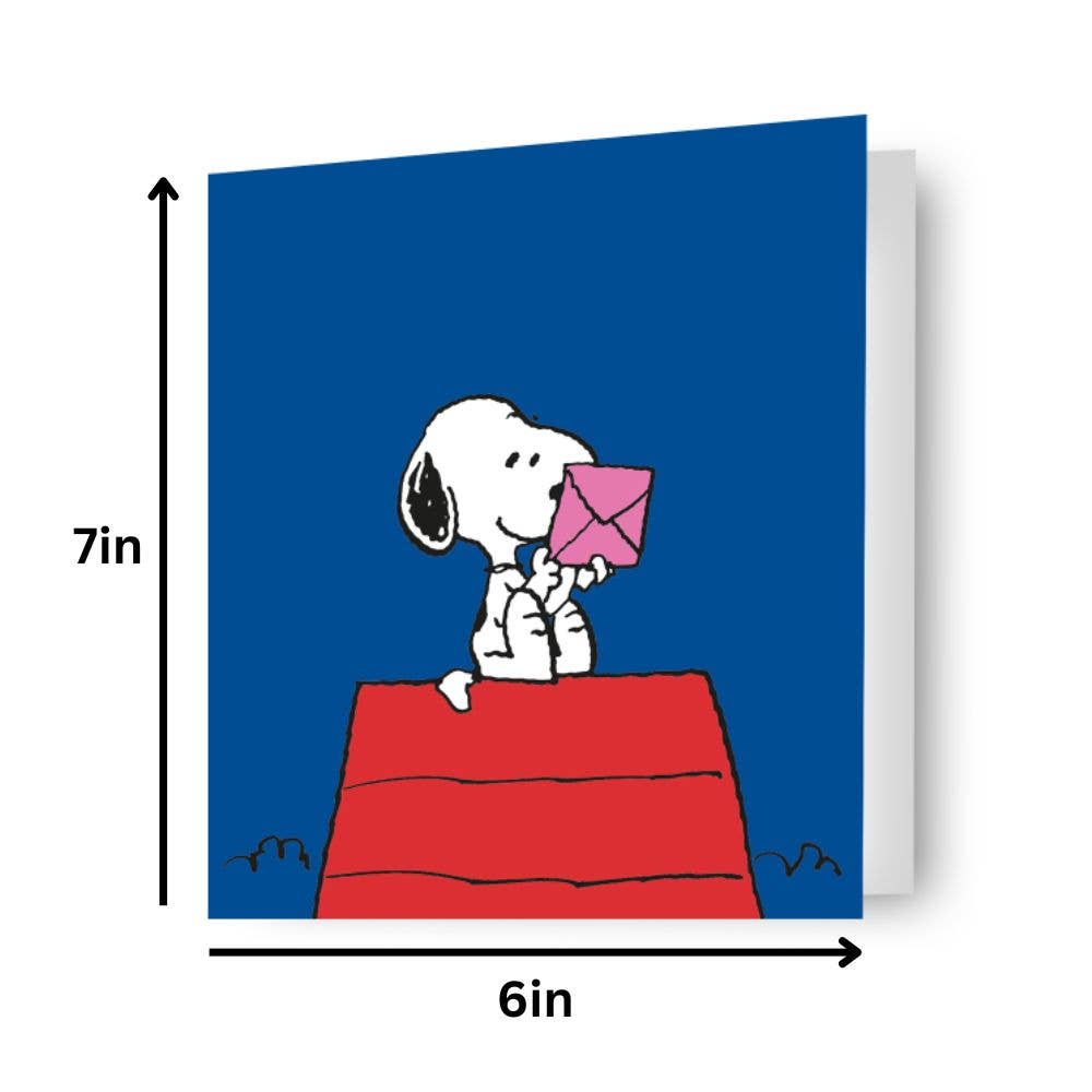 Peanuts Snoopy Blank Card