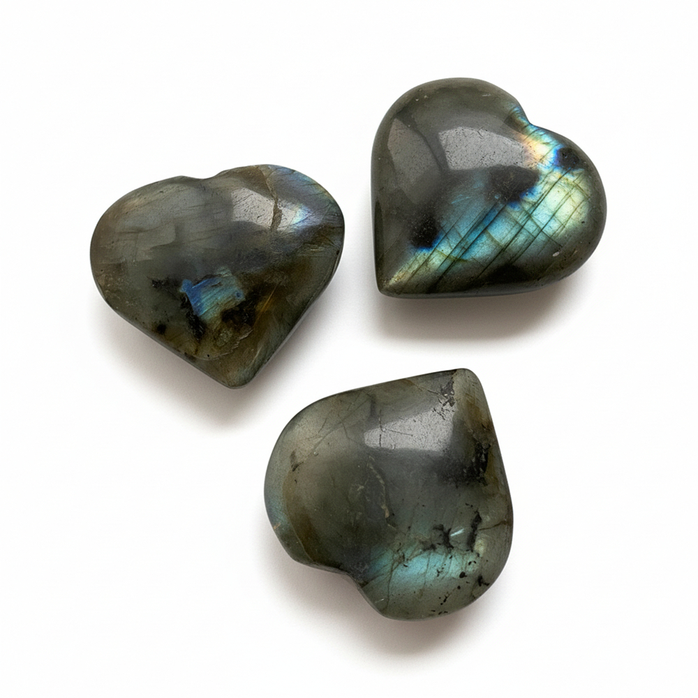 Small Crystal Heart, 3cm: Lapis Lazuli
