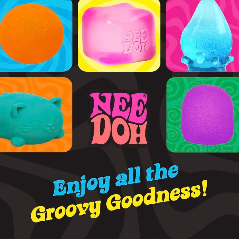 NeeDoh Fuzz Ball Wonder Waves Fidget Toy