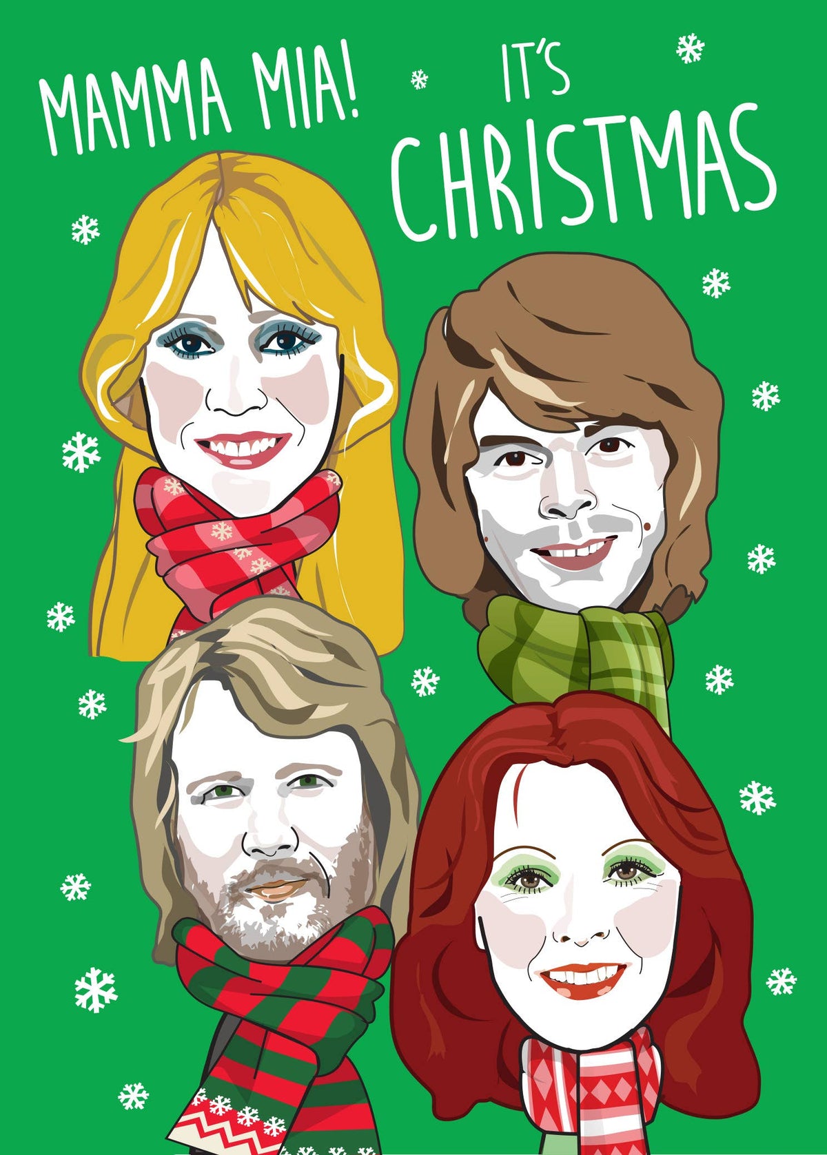 Mamma Mia Christmas Card