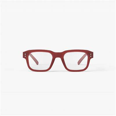 IZIPIZI Quote Reading - Carmine Red +1 Diopter