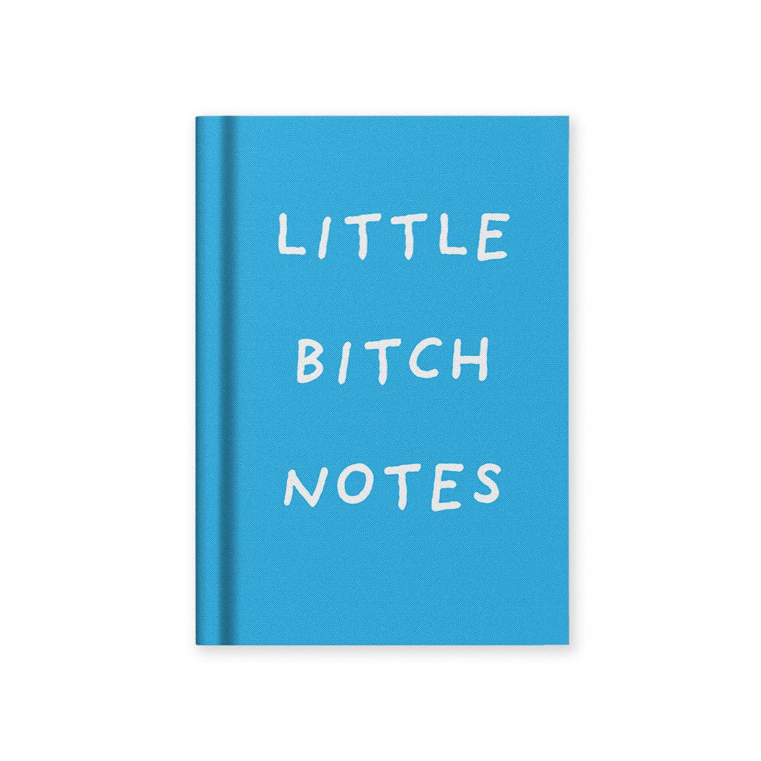 Little Bitch Notes A7 Fabric Hardback Notebook (13487)