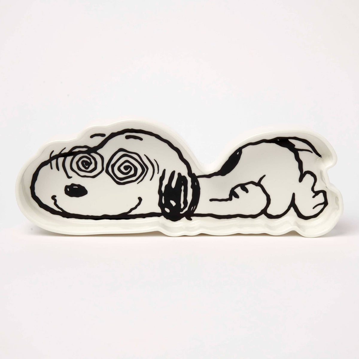 Peanuts Snoopy Tune Out Shaped Trinket Dish