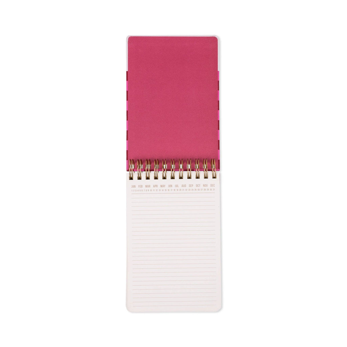 DesignWorks Ink Large Chunky Notepad - Burgundy + Pink
