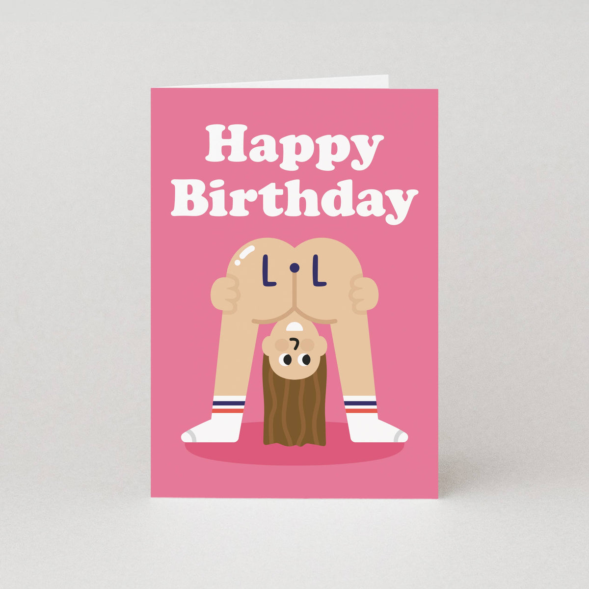 LOL Rude Happy Birthday Card (Woman) | Adult Birthday Cards