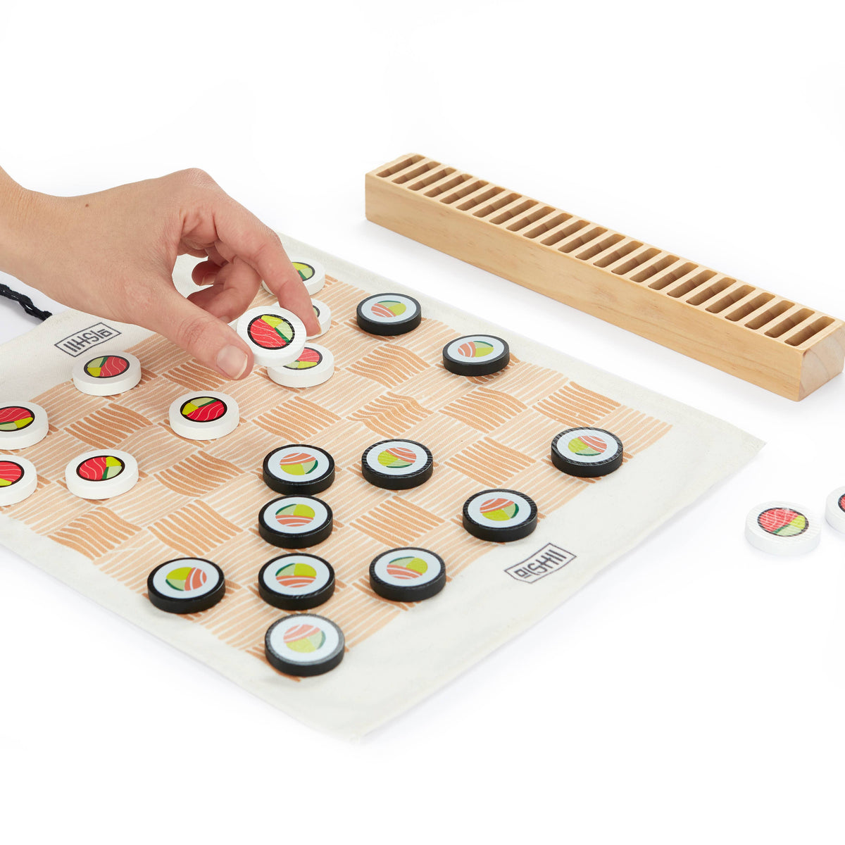 Balvi Damakis Sushi Checkers Board Game