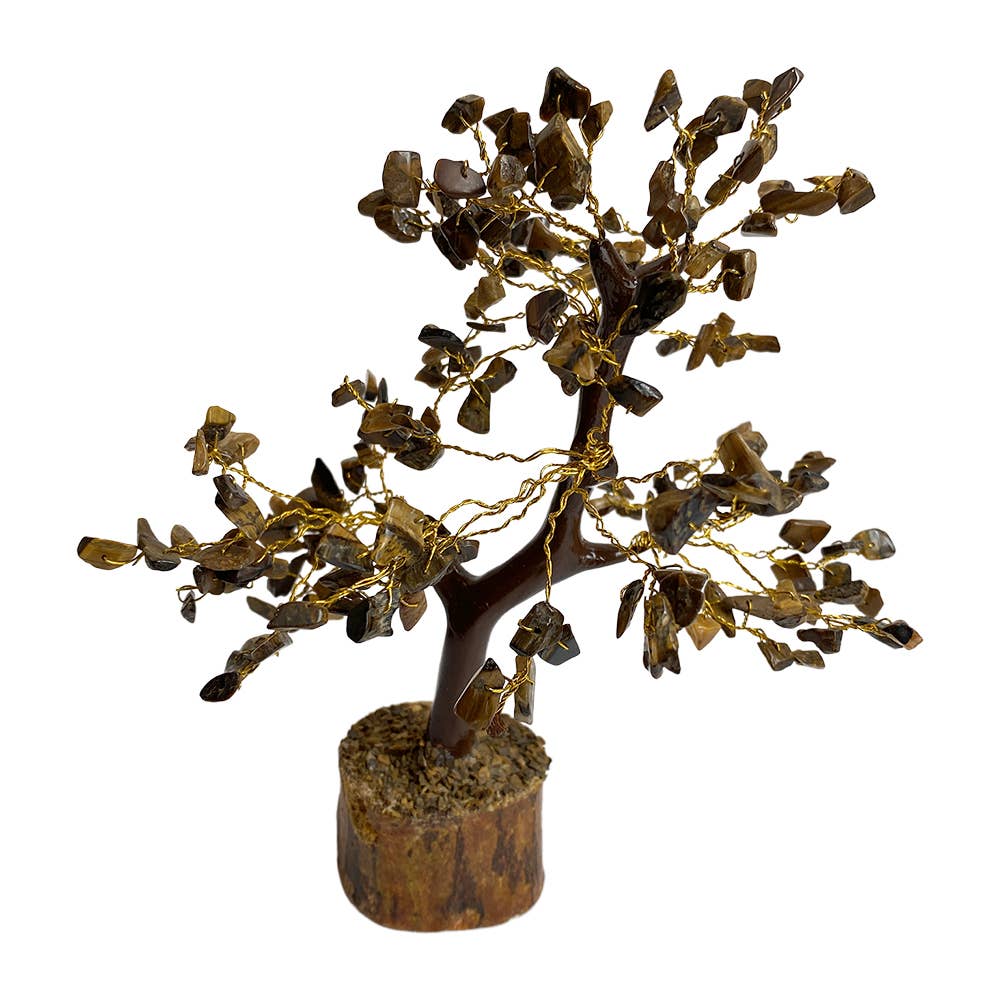 Gemstone Tree, 200 Beads, 20cm: Green Aventurine