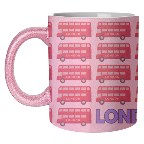 Mugs 'London Buses' by Lilly Rose