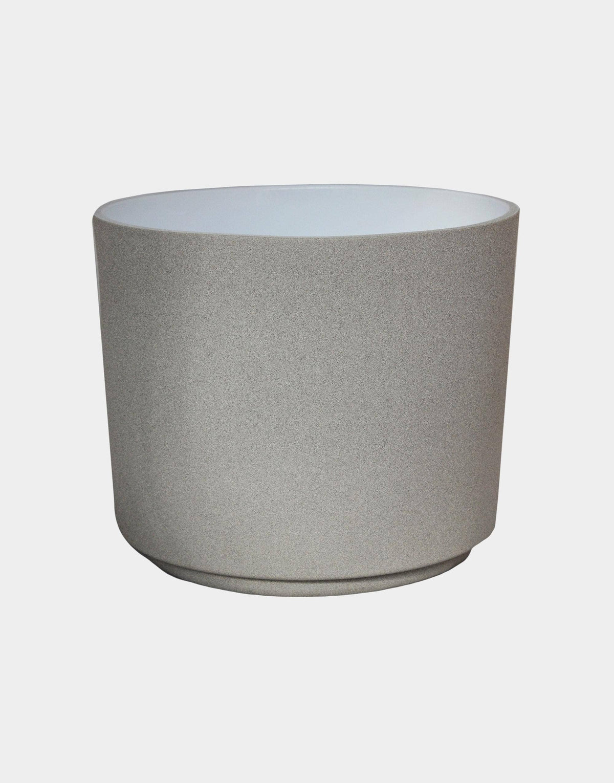 Leon Premium Glaze, Ceramic Planter: Granite / Small