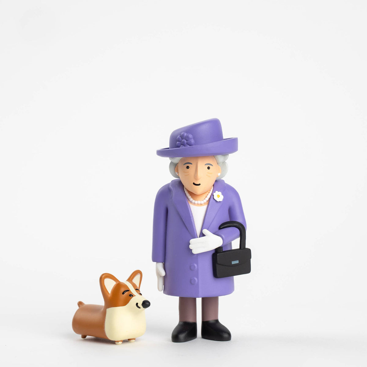 Queen Elizabeth & Royal Corgi – London Souvenir  Best Seller: Green