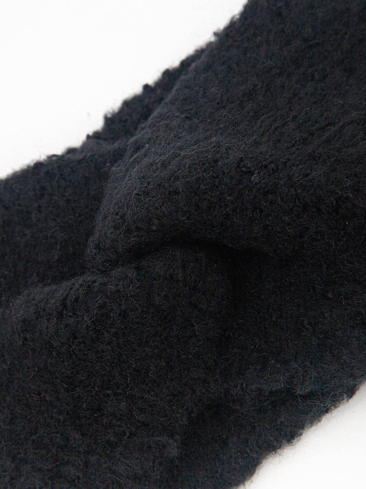 Bekka Twist Front Headband - Black: One-size