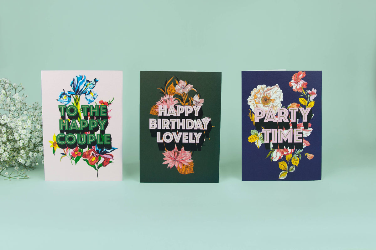 Happy Couple Greeting Card