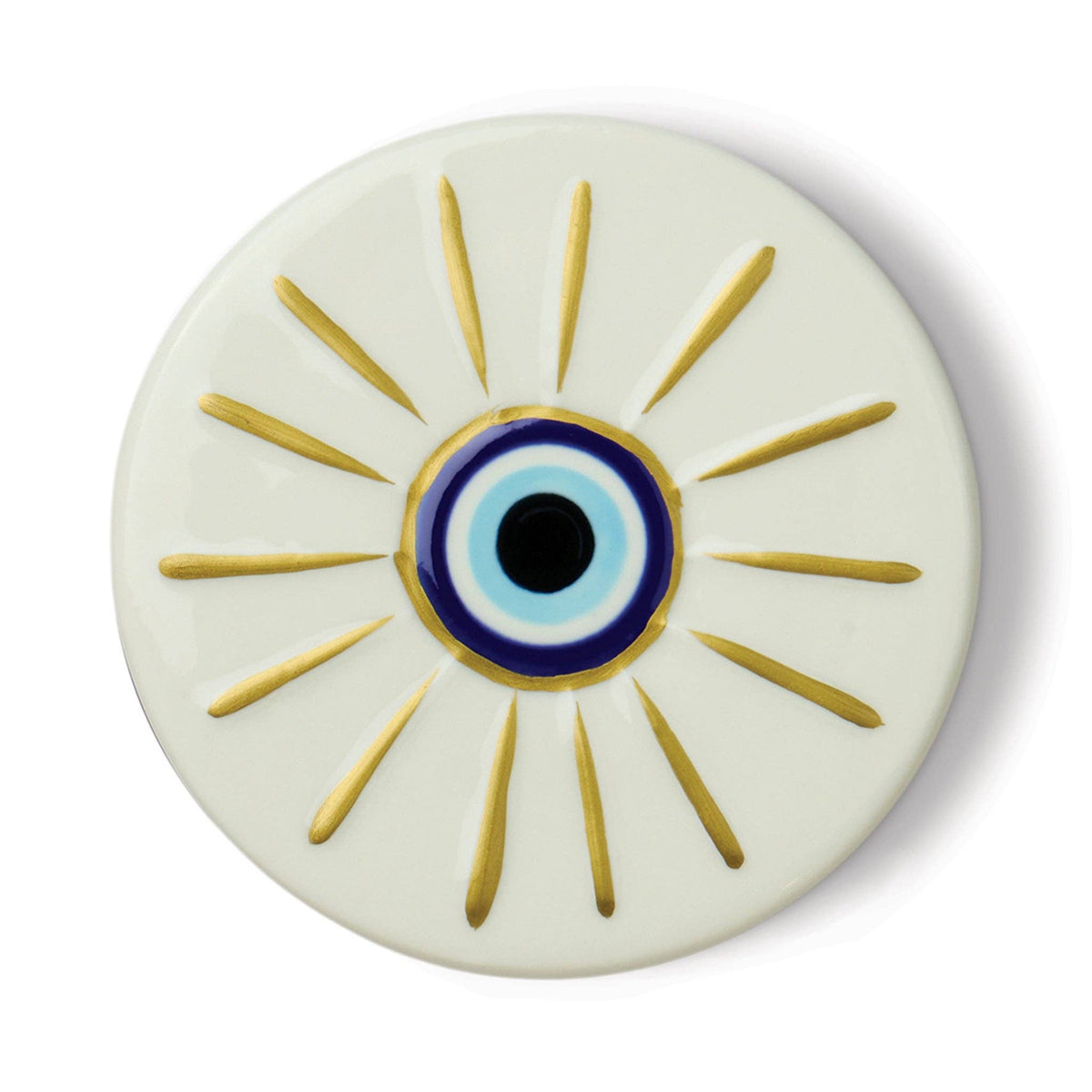 Paddywax Charmed Glass Candle Evil Eye  - Incense & Smoke