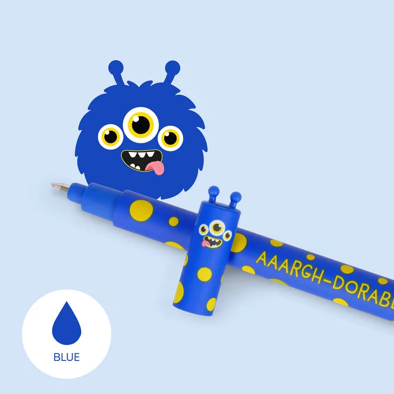 Monster "Aaargh-dorable" Erasable Pen