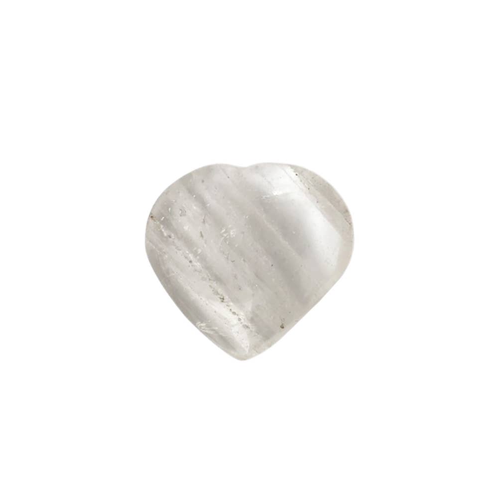 Small Crystal Heart, 3cm: Amethyst