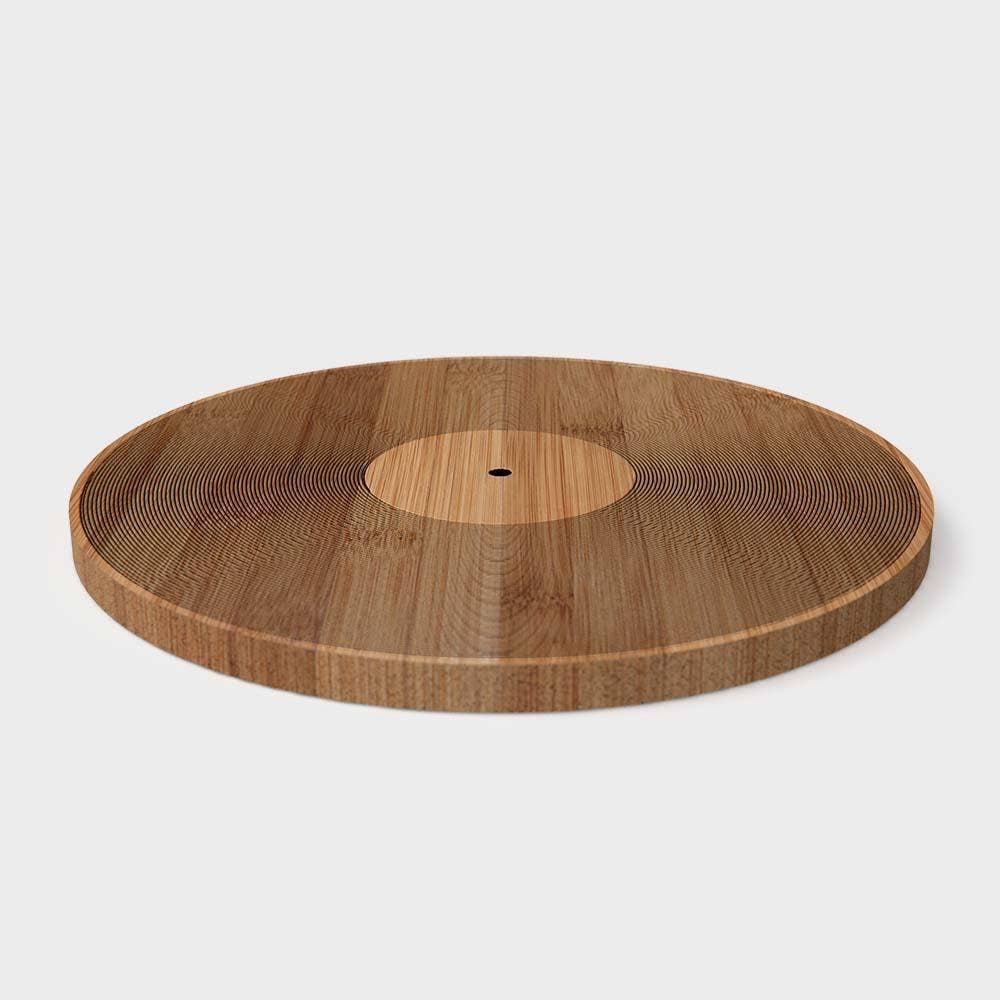 12&quot; Record Bamboo Chopping Board | Sustainable Cutting Board