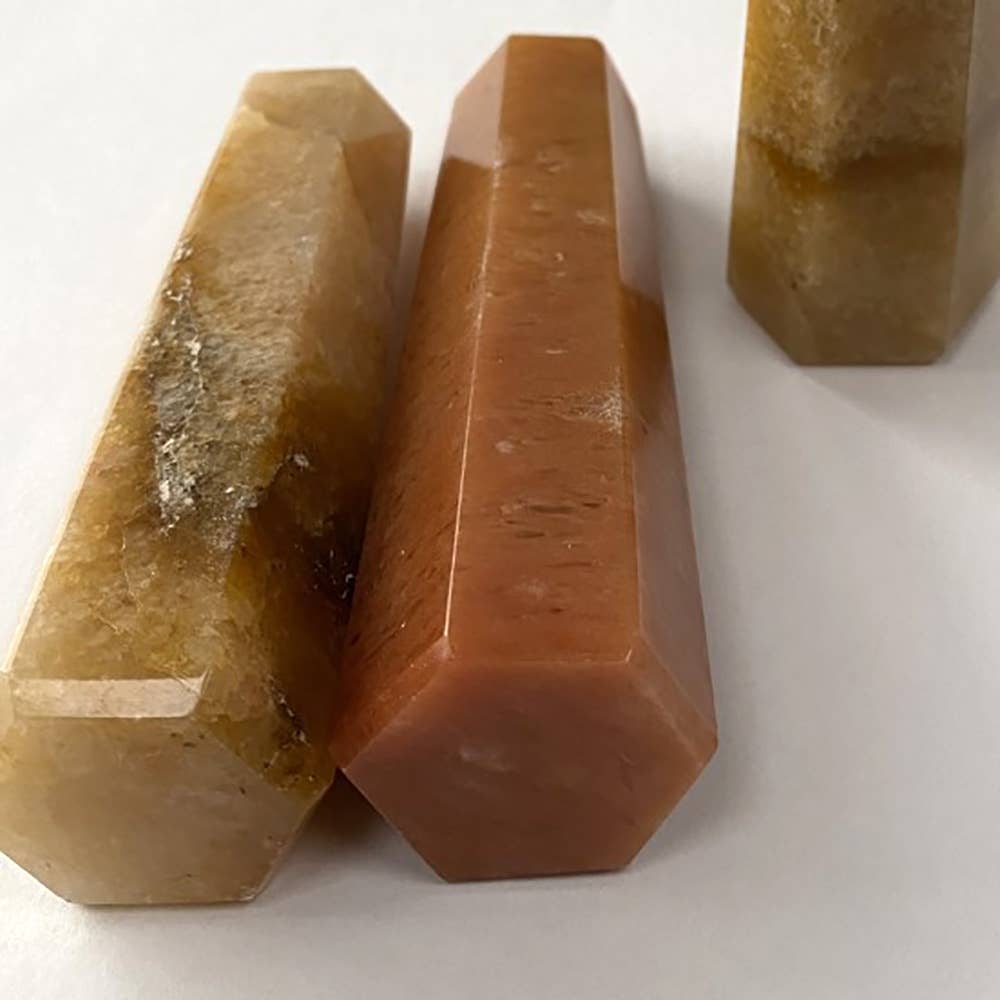 Obelisk Tower, 8-10cm: Rose Quartz
