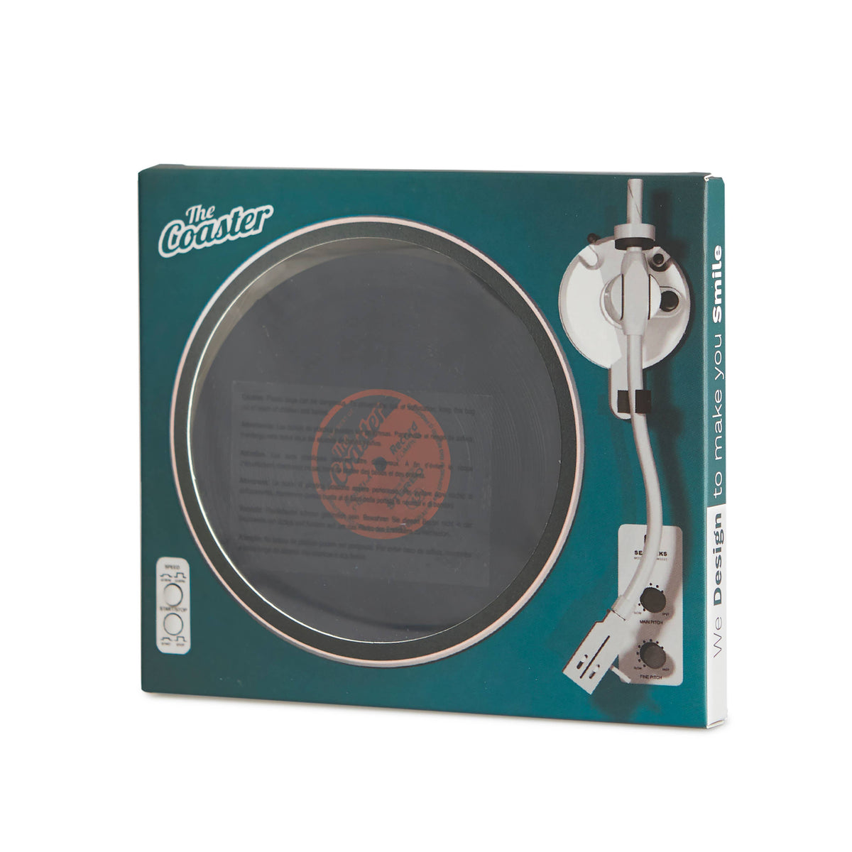Balvi Vinyl Coasters | Greatest Hits Vinyl Coasters Set of 4