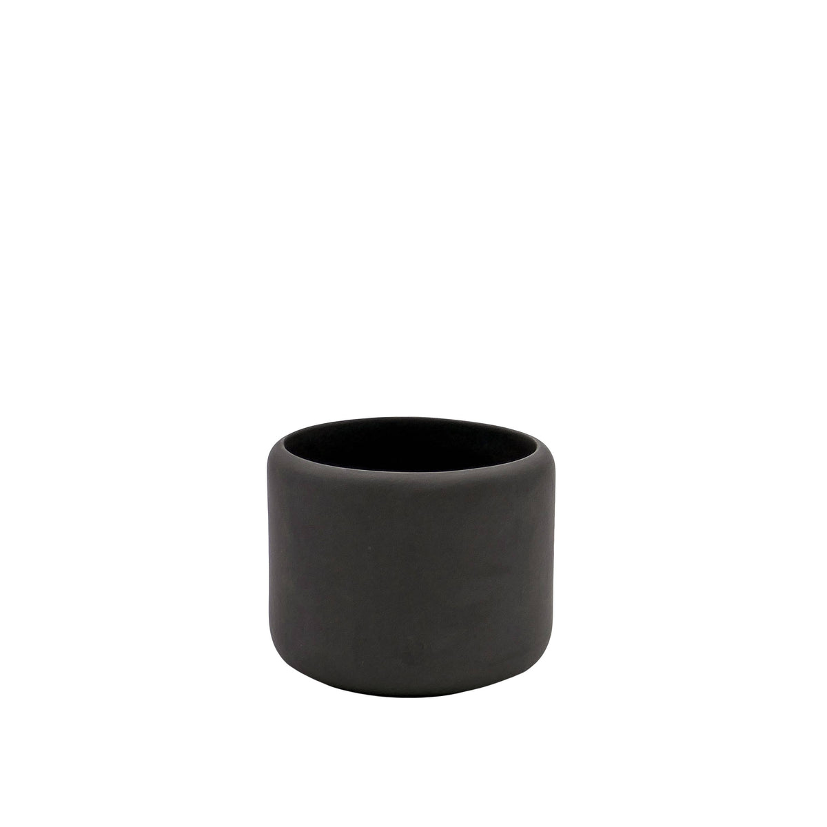 BOTANY porcelain Plant Pot SMALL: Concrete Grey