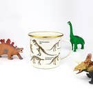 Dinosaurum Enamel Mug