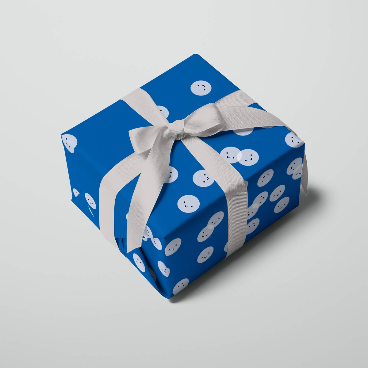 Smiles Gift Wrap Sheet | Wrapping Paper | Craft Paper | Blue