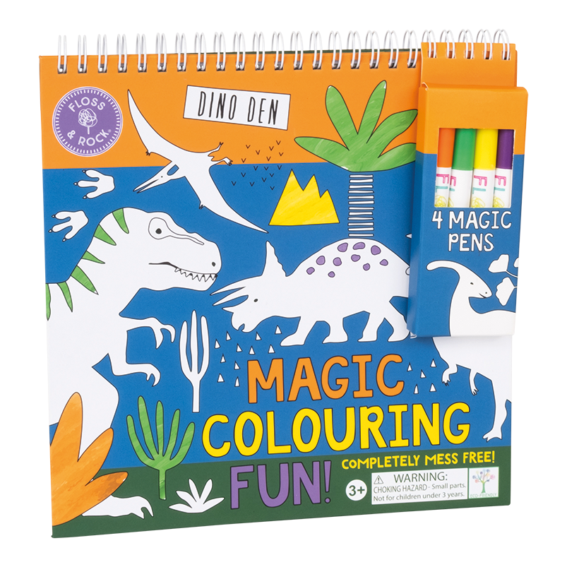 Dino Magic Colouring Fun