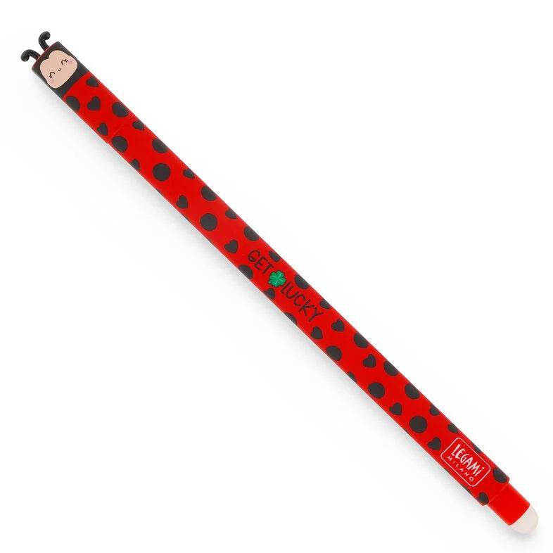 "Get Lucky" Ladybug Erasable Pen