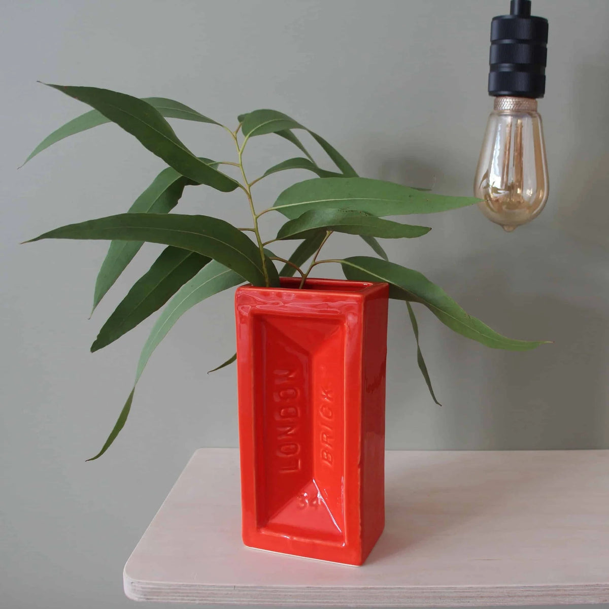 London Brick Vase (Orange)