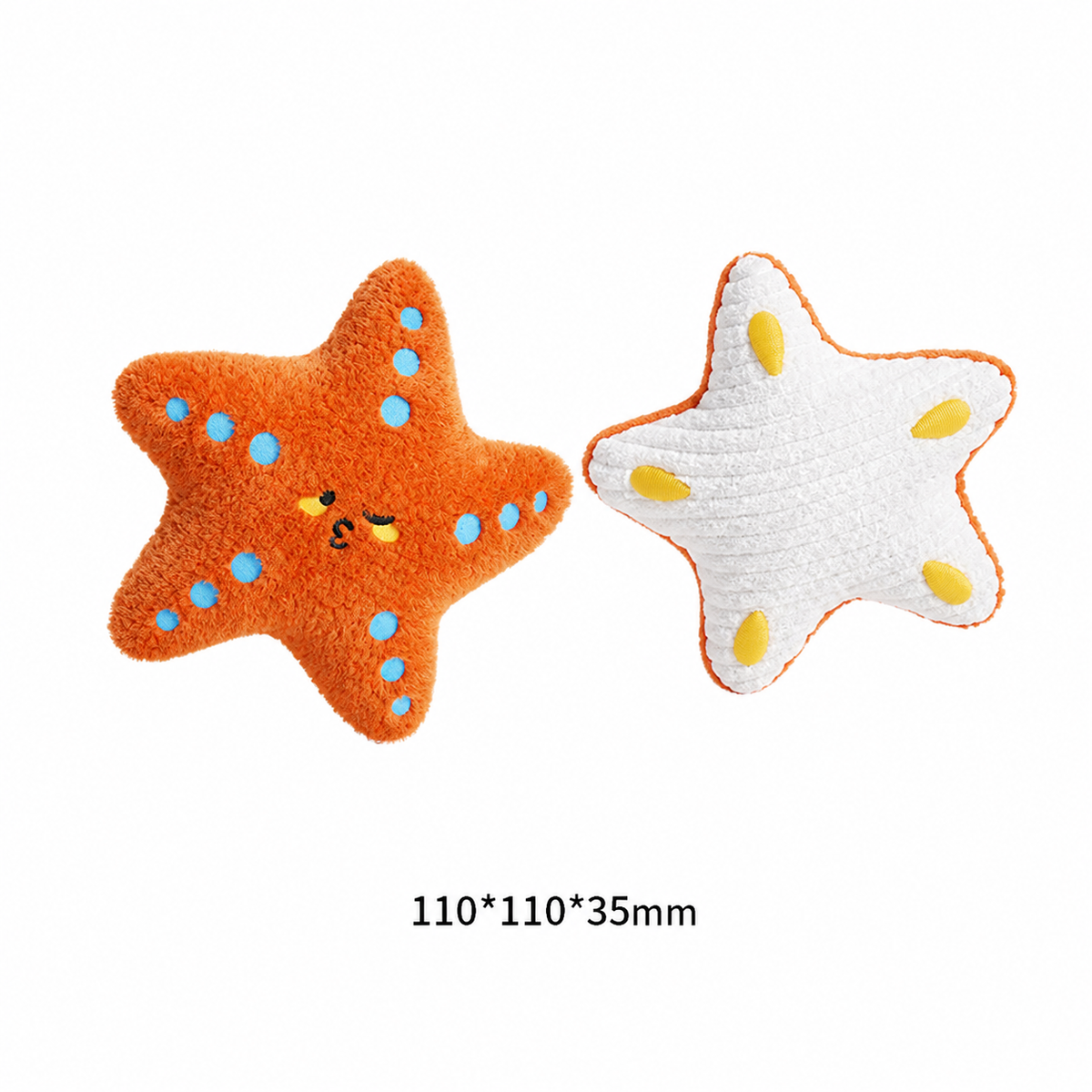 Cute Ocean Plush Squeaky Dog Treat Puzzle Toy: Octopus