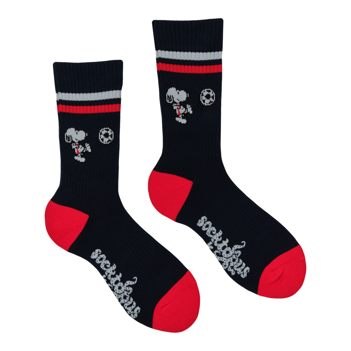 Football Athletic Socks - Peanuts: NAVY / ONE SIZE (UK 5-11 / EU 38-45 / US 7-12)