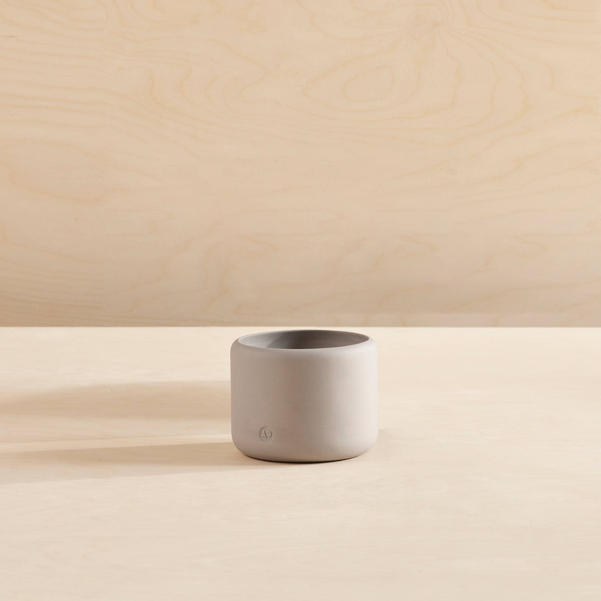 BOTANY porcelain Plant Pot SMALL: Concrete Grey