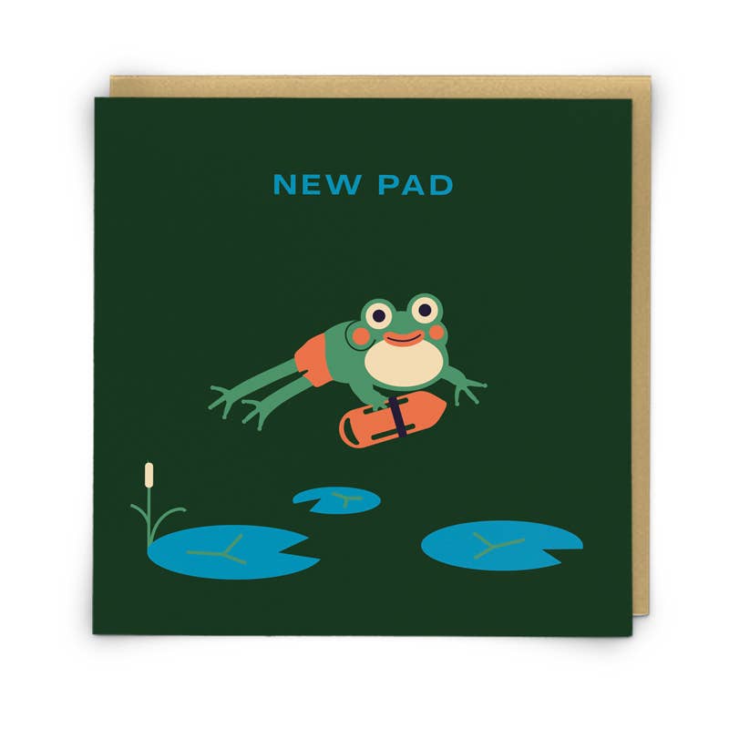 New Pad Greeting Card