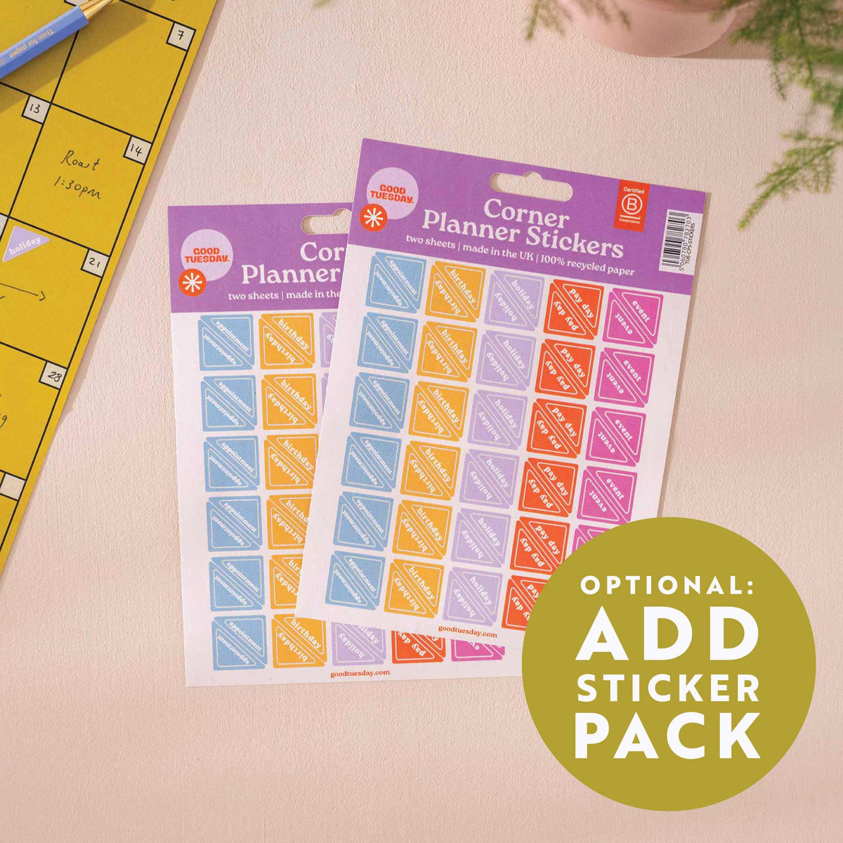 2026 Colour Pop | A3 Calendar