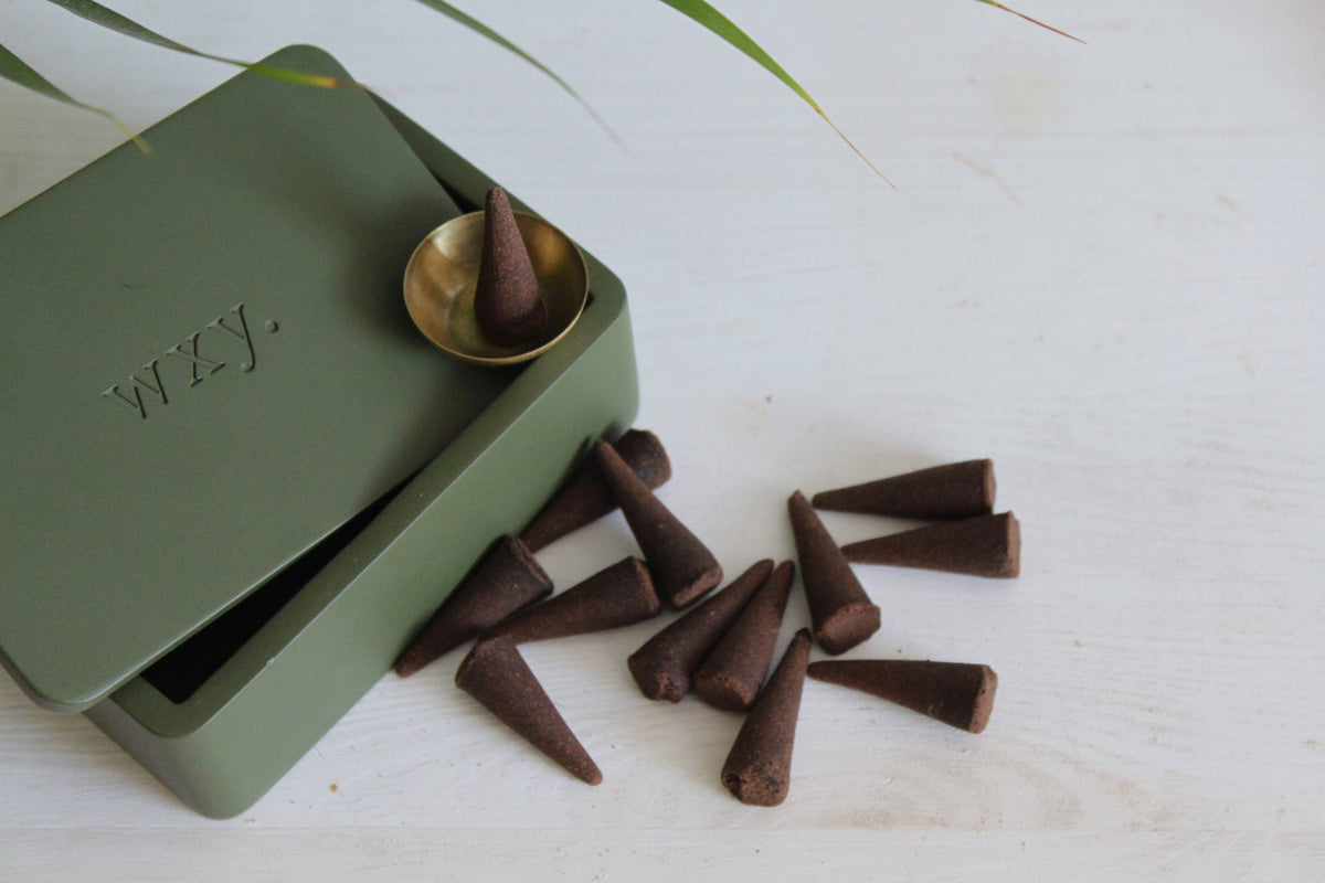 Incense cone box