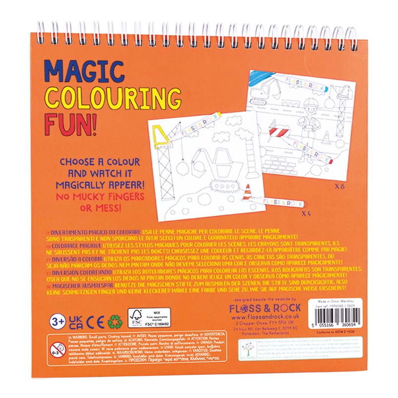 Construction Magic Colouring Fun