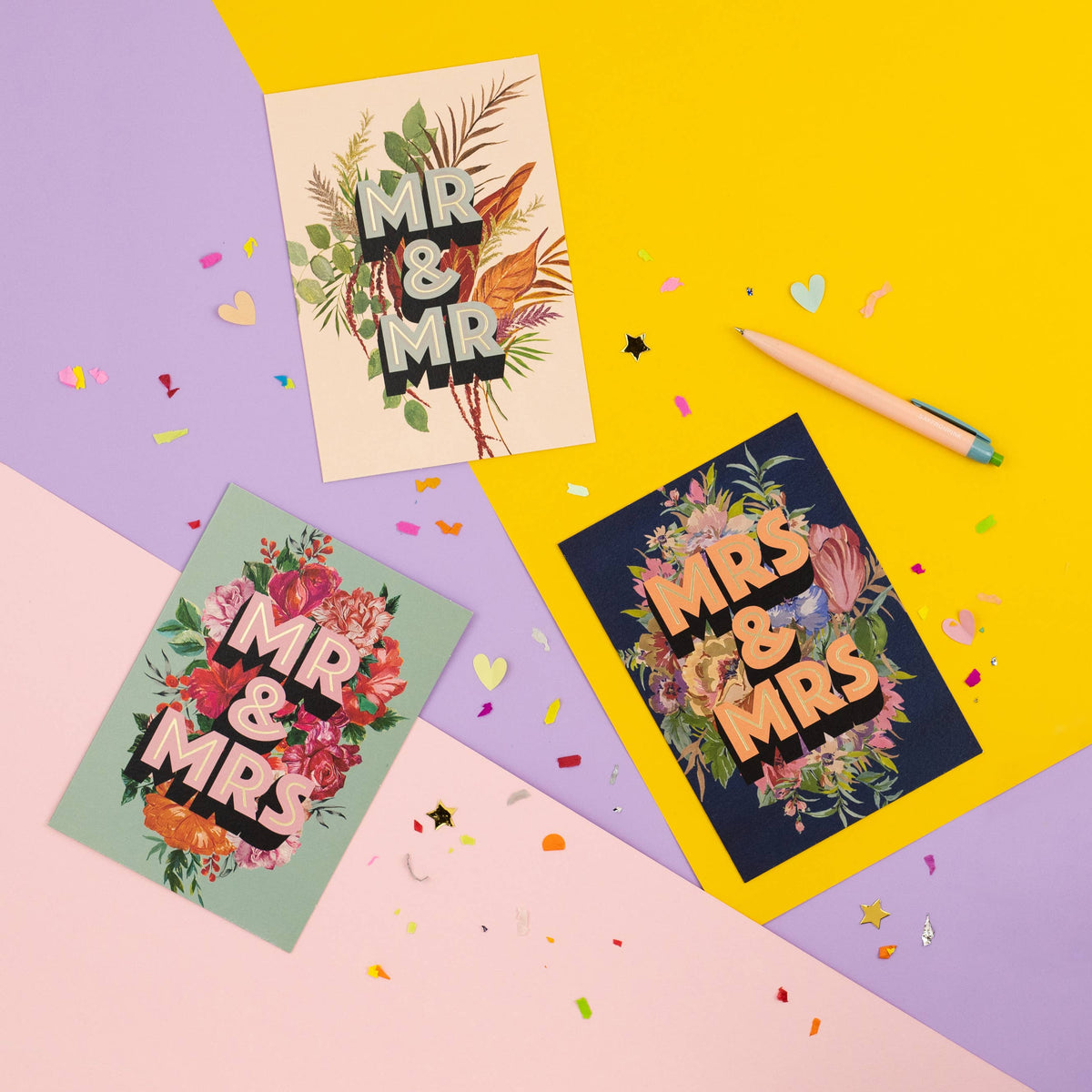 Mr And Mrs Greeting Card