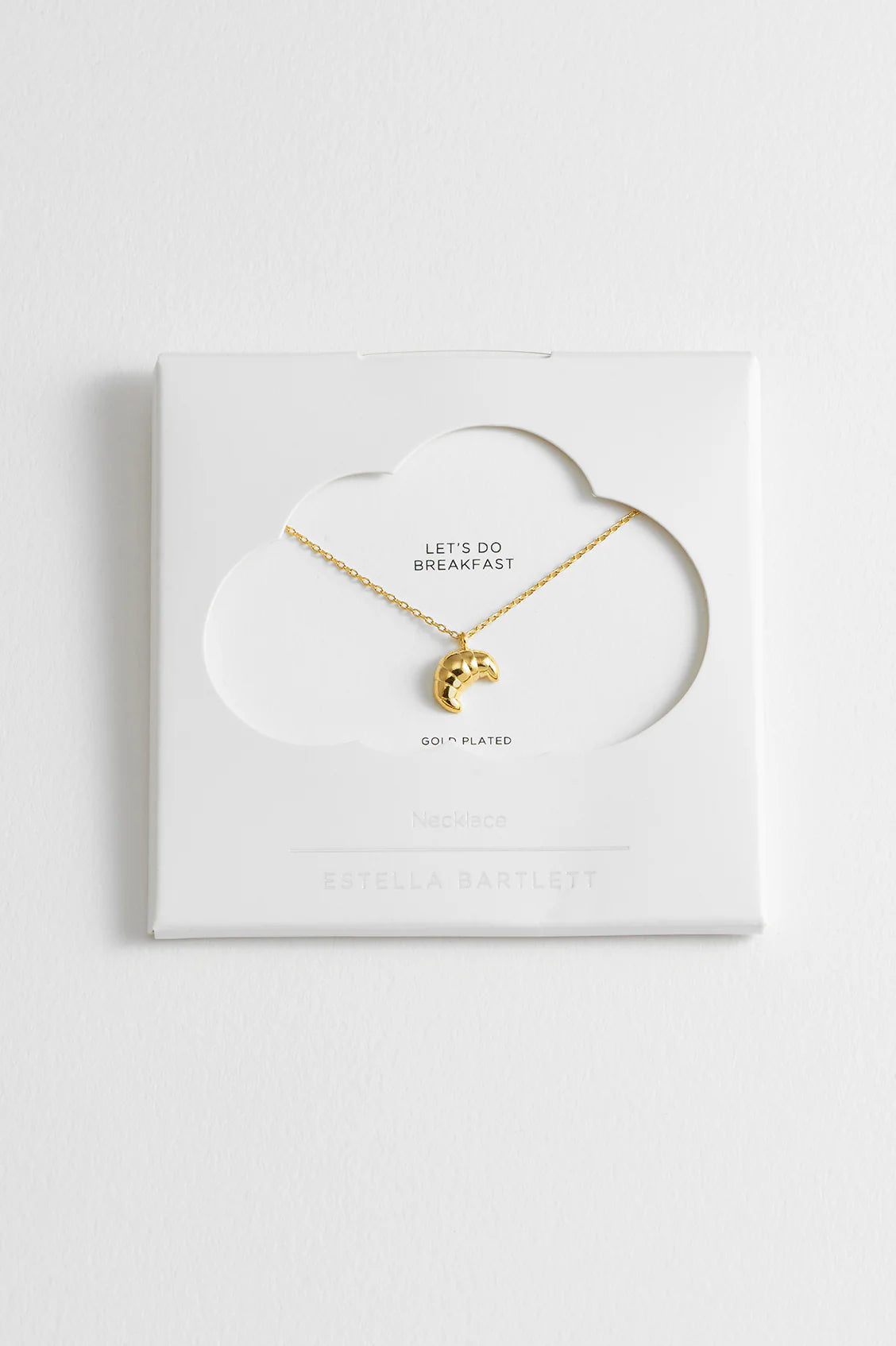 Croissant Gold Plated Pendant