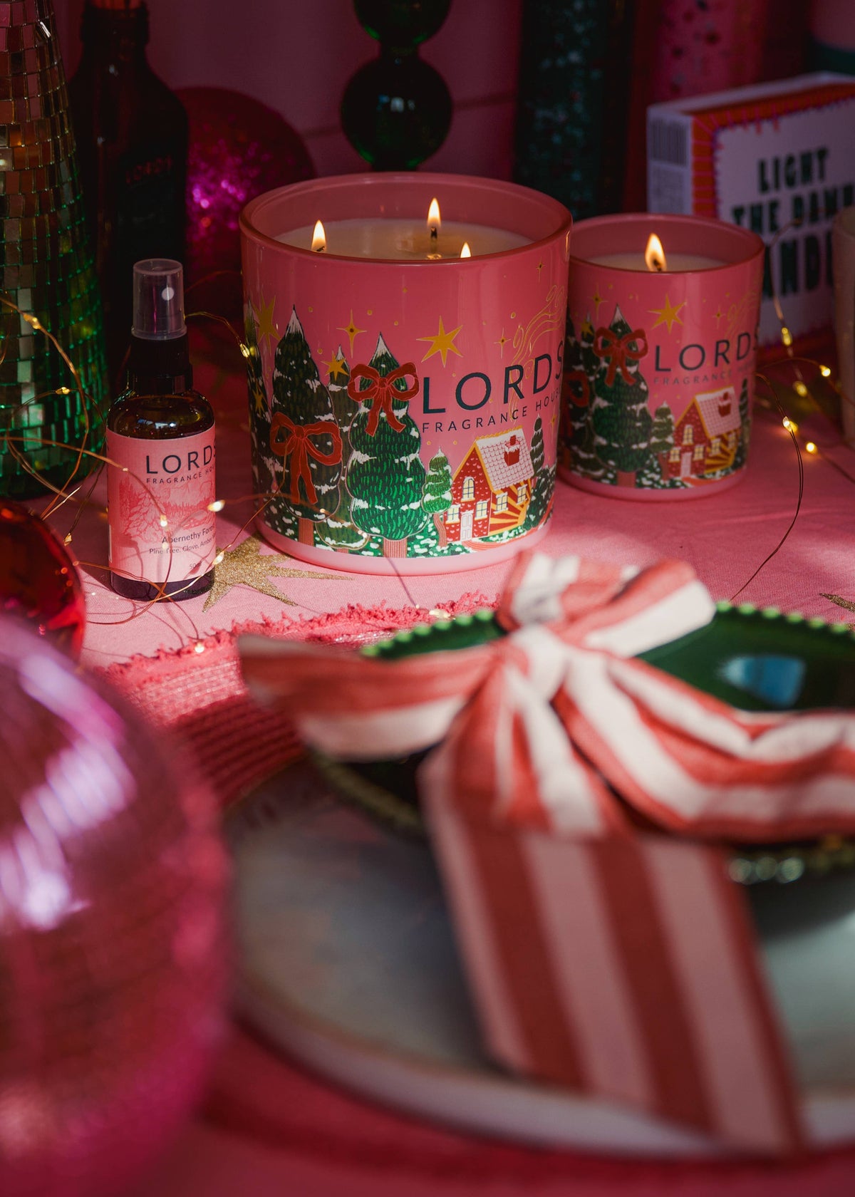 Abernethy Forest Triple Wick Candle | Christmas Candle