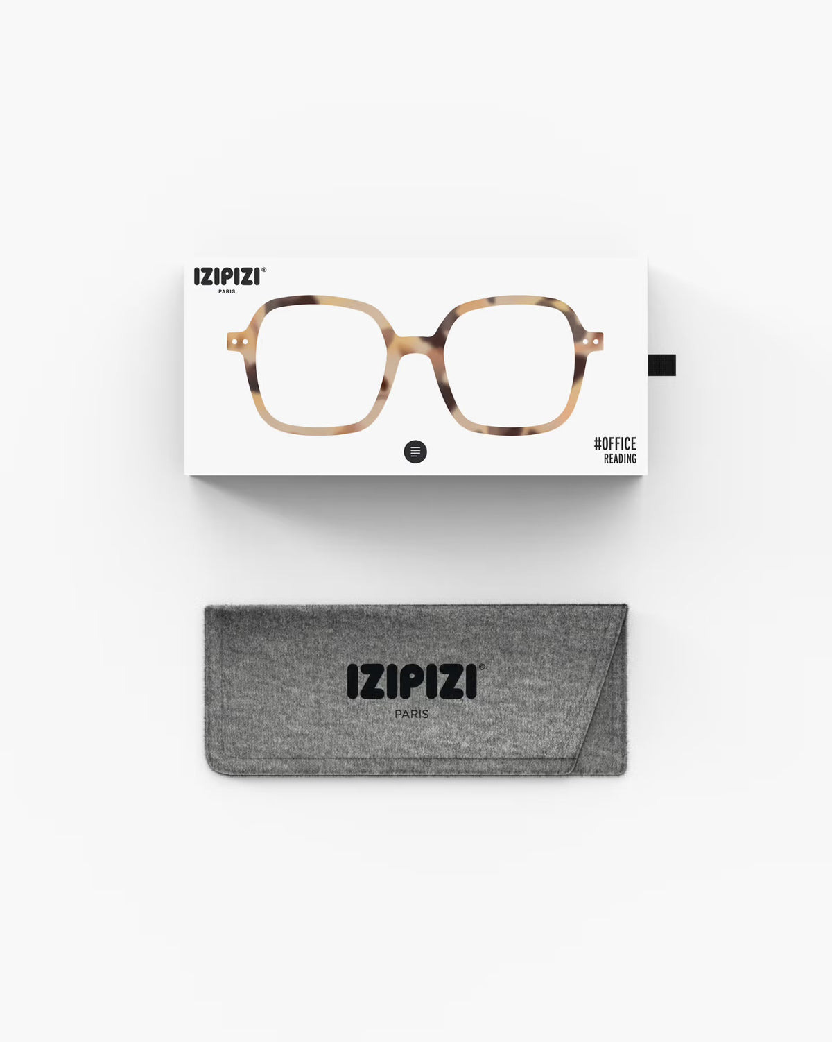IZIPIZI Office Reading - Light Tortoise +1 Diopter