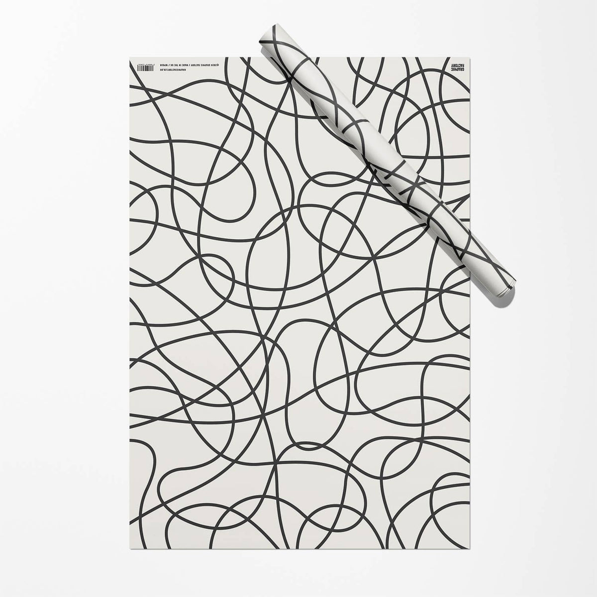 Scribble Gift Wrap | Wrapping Paper | Craft Paper