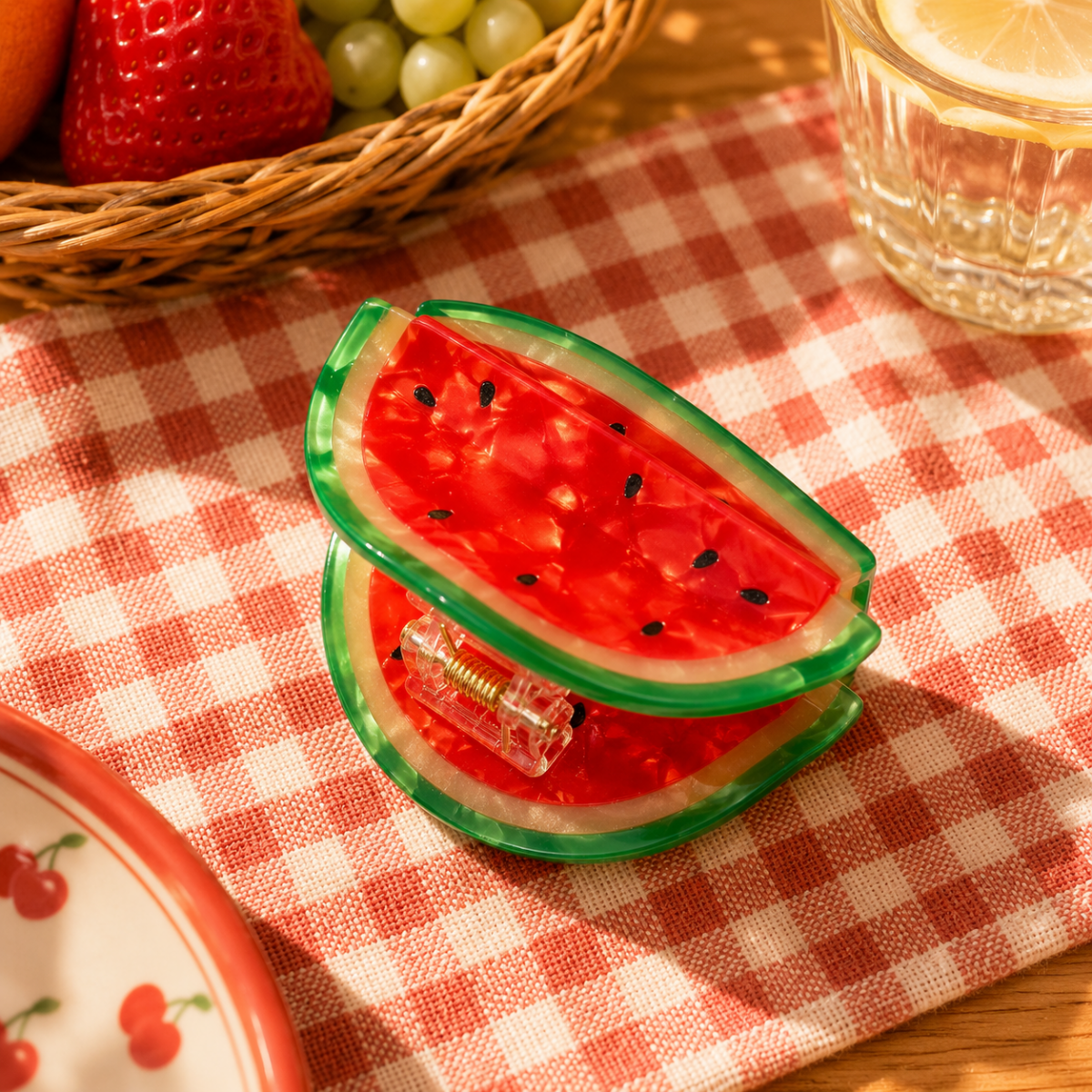 Watermelon Novelty Hair Clip