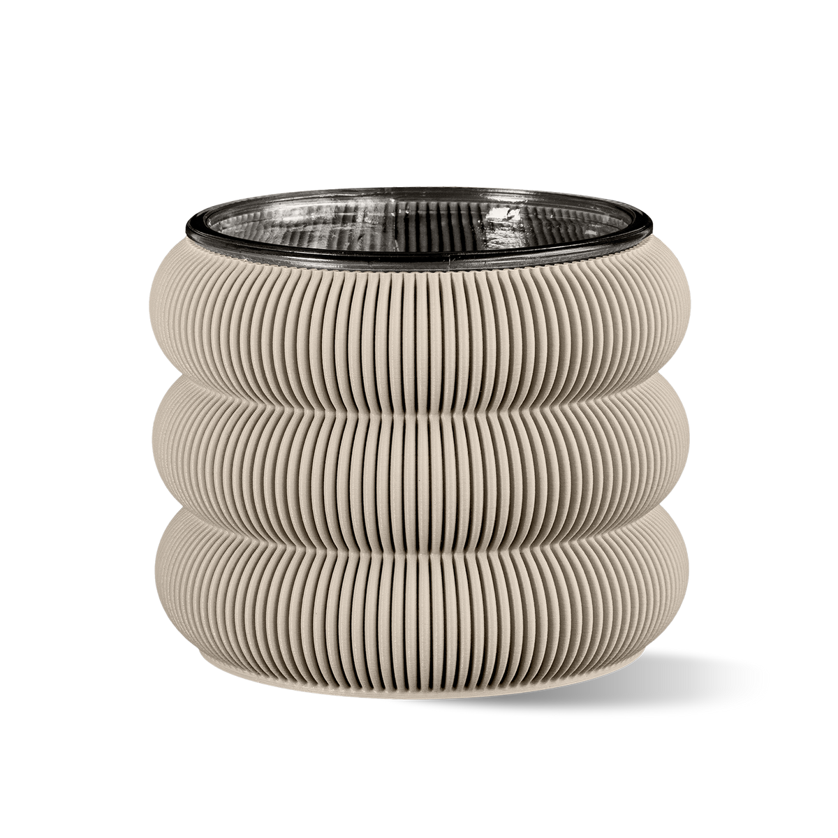 Beygl—12 Planter: Deep Taupe
