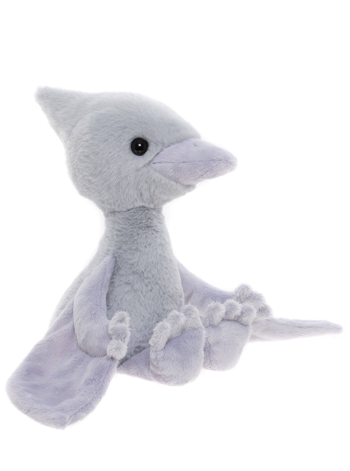 Wings Pterodactyl Cloudy Grey Soft Plush Toy Teddy Bear