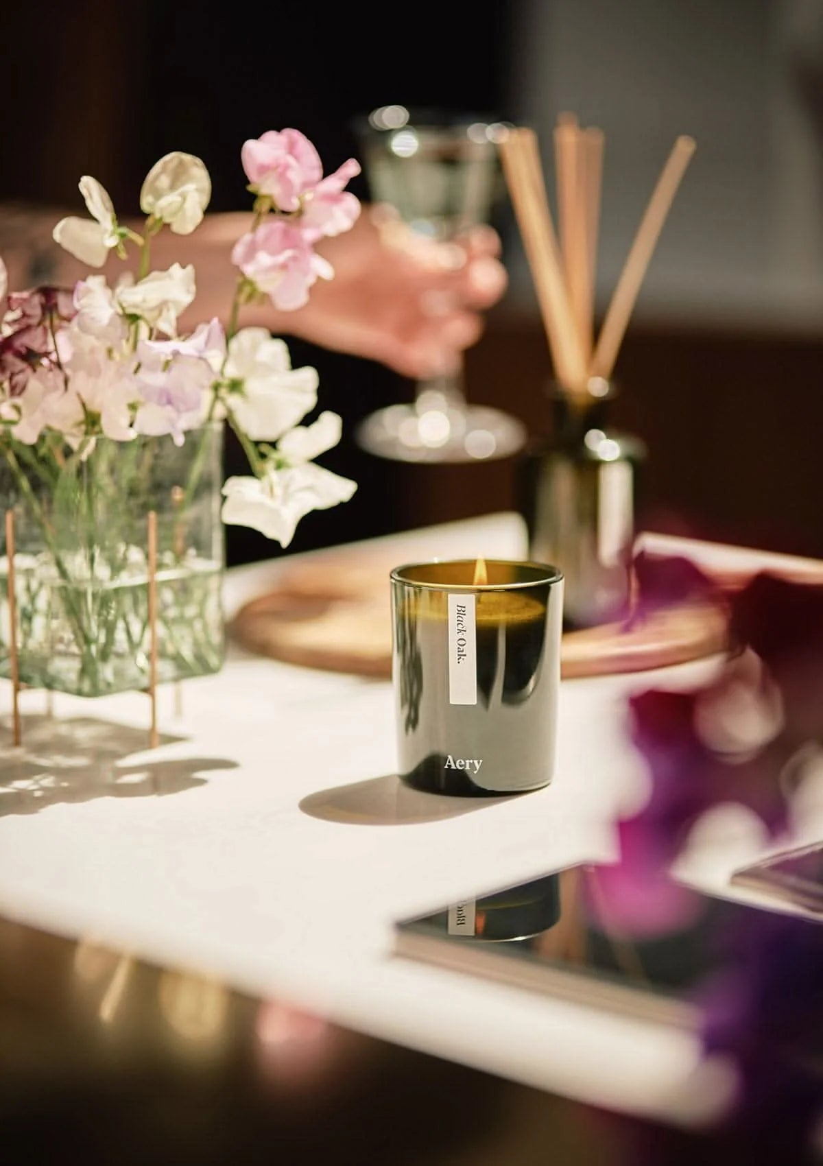 Botanical Black Oak Scented Candle