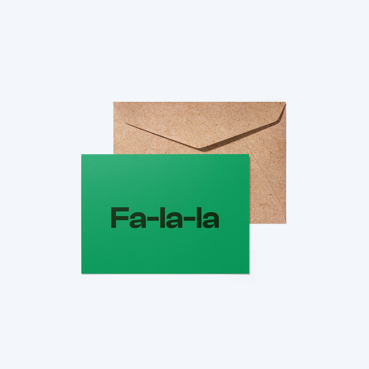 &#39;Fa-La-La&#39; | A6 Greeting Card with Envelope