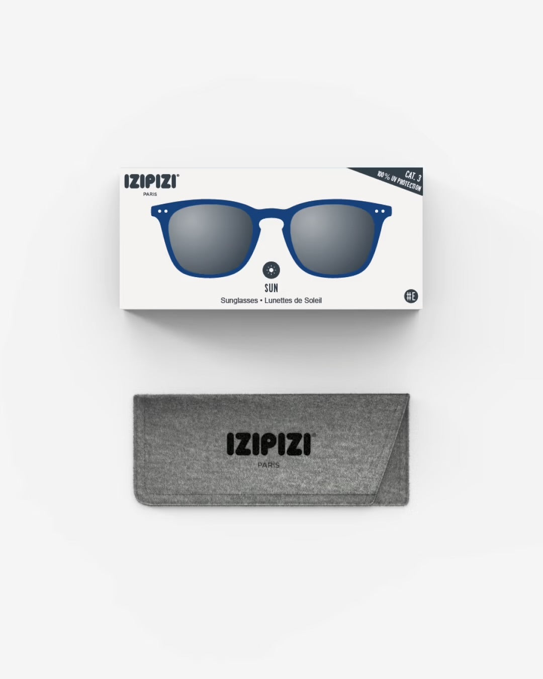 #E NAVY BLUE SUNGLASSES